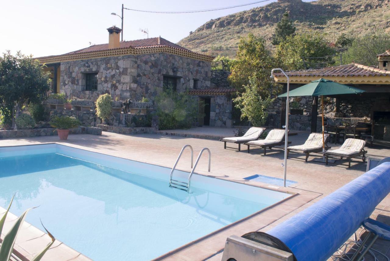 San Bartolomé Vivelorural Casa En Valle De Chira Con Piscina מראה חיצוני תמונה